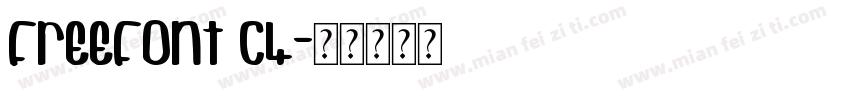 FreeFont c4字体转换